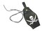 Leatherlike Pirate Satchel Inlaid Detailing Party Bag Coin Purse 7 inch x 4 inch